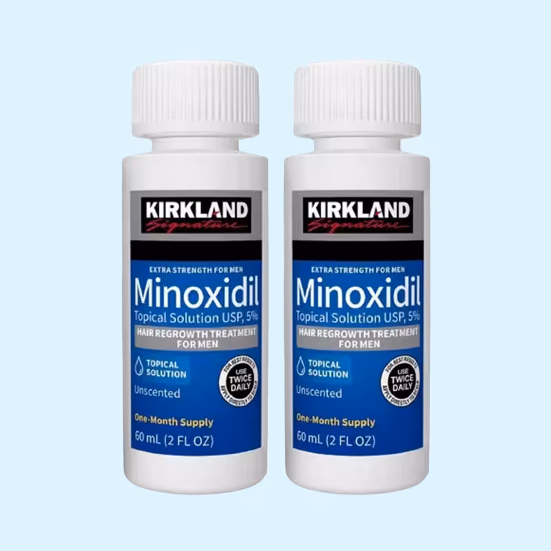 Comprar Minoxidil Kirkland 2 Meses - Kit Tratamento Original