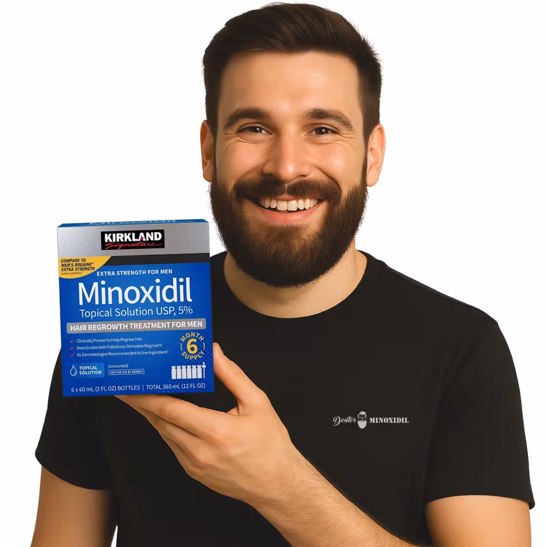Caixa Minoxidil Kirkland 5% original